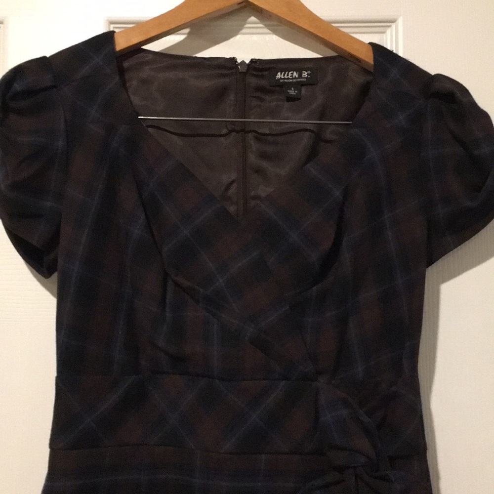Allen B. Chic Plaid dress